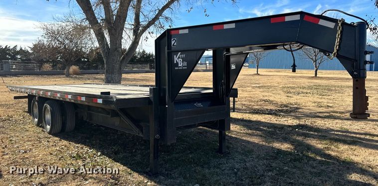 image for item EK9863 2022 Kerr-Bilt  tilt deck equipment trailer