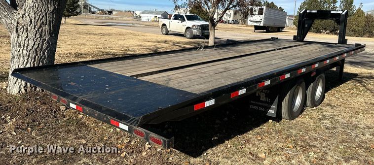 image for item EK9863 2022 Kerr-Bilt  tilt deck equipment trailer