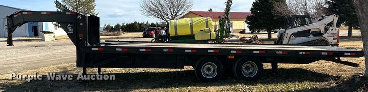 image for item EK9863 2022 Kerr-Bilt  tilt deck equipment trailer