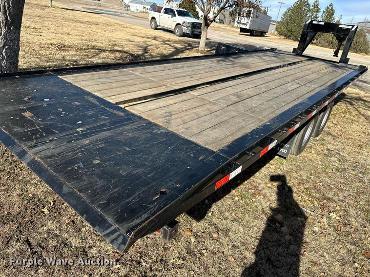 image for item EK9863 2022 Kerr-Bilt  tilt deck equipment trailer