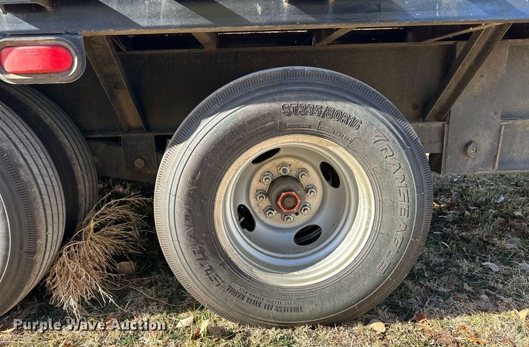 image for item EK9863 2022 Kerr-Bilt  tilt deck equipment trailer