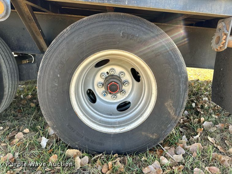 image for item EK9863 2022 Kerr-Bilt  tilt deck equipment trailer