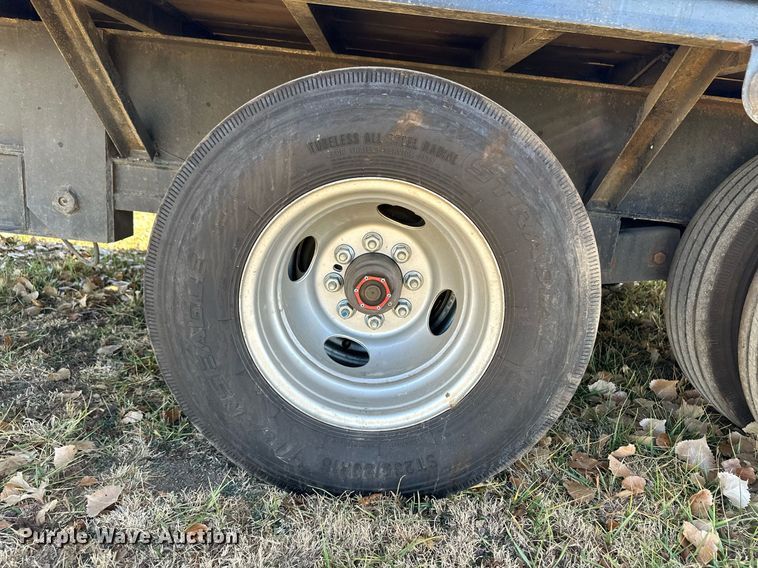 image for item EK9863 2022 Kerr-Bilt  tilt deck equipment trailer