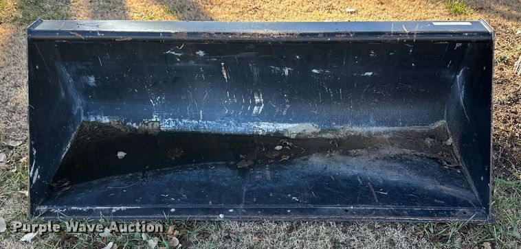 image for item EK9864 72" W skid steer bucket