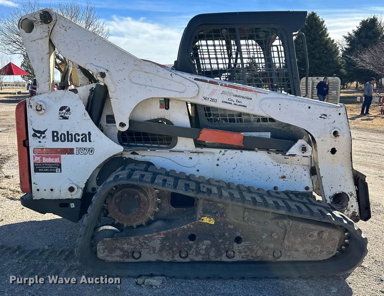 image for item EK9866 2015 Bobcat T870  tracked skid steer loader