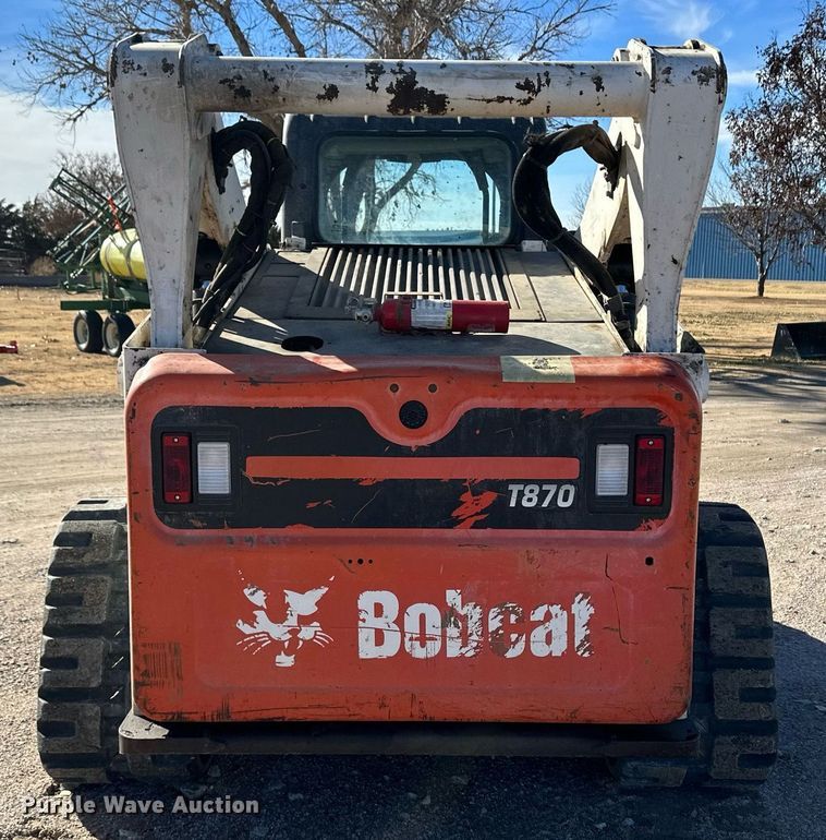 image for item EK9866 2015 Bobcat T870  tracked skid steer loader