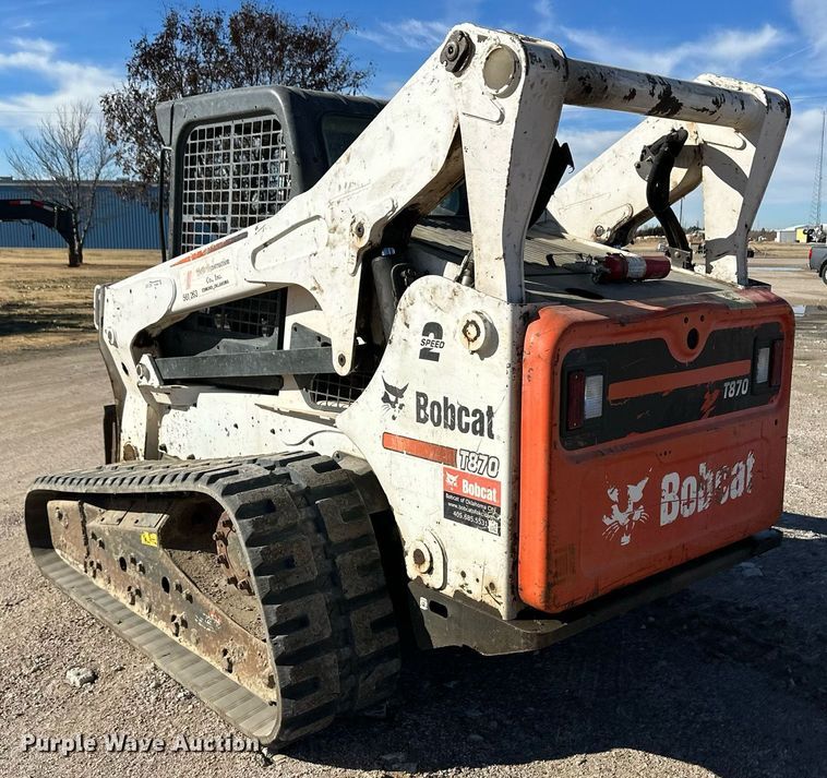 image for item EK9866 2015 Bobcat T870  tracked skid steer loader