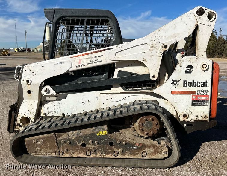 image for item EK9866 2015 Bobcat T870  tracked skid steer loader