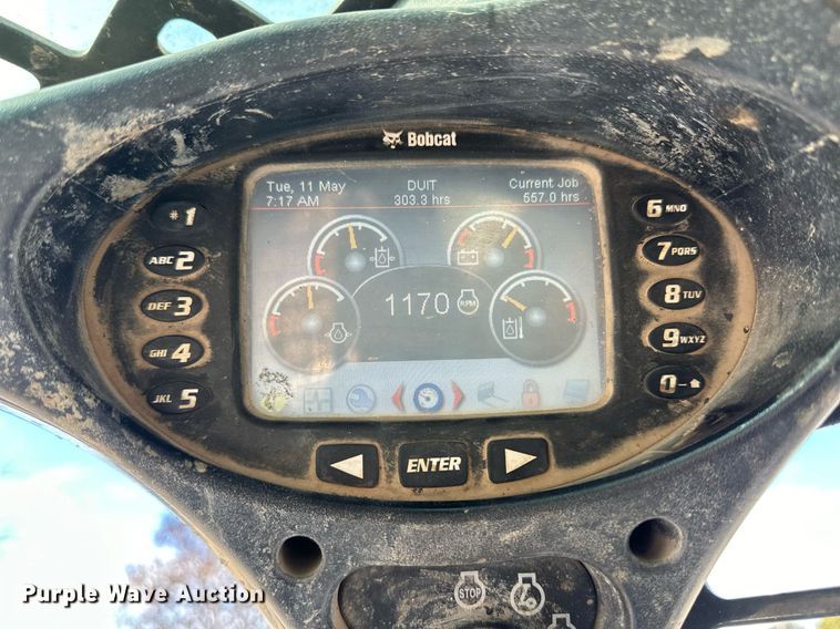 image for item EK9866 2015 Bobcat T870  tracked skid steer loader