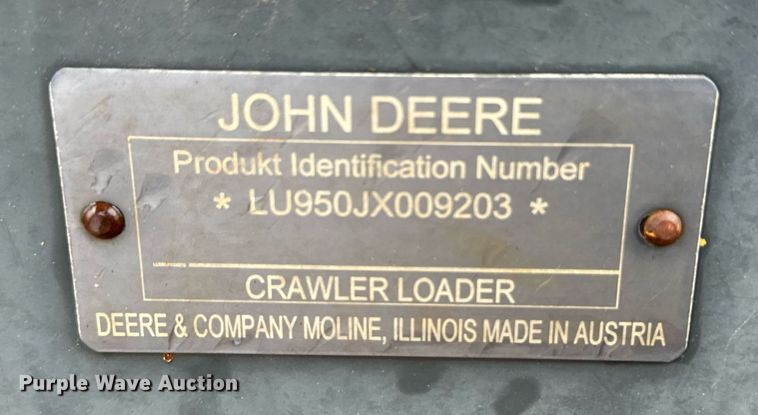 image for item EK9881 2007 John Deere 950J  dozer