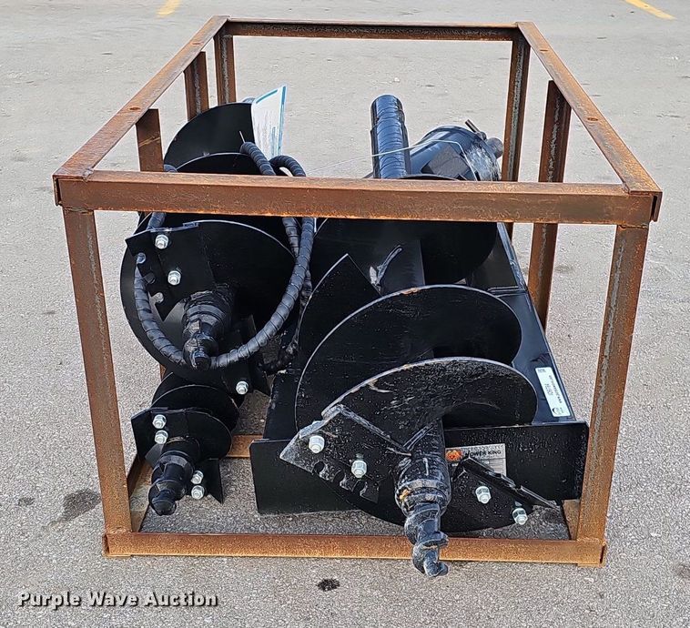 image for item IO9794 2023 Mower King SSECAG-Y  skid steer auger