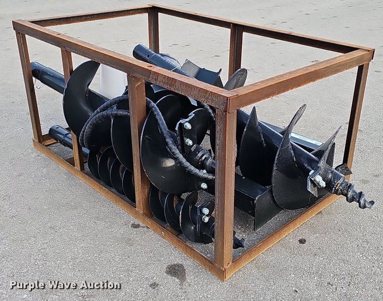 image for item IO9794 2023 Mower King SSECAG-Y  skid steer auger