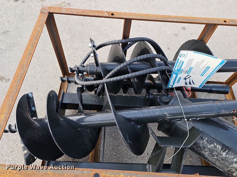 image for item IO9794 2023 Mower King SSECAG-Y  skid steer auger