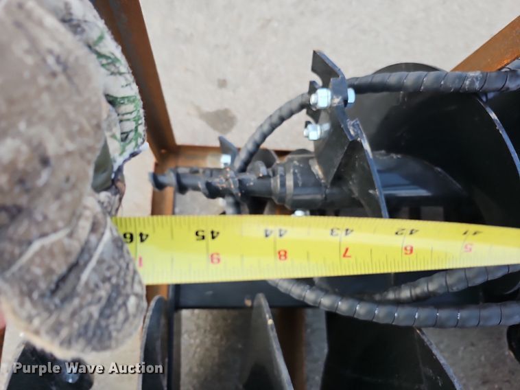 image for item IO9794 2023 Mower King SSECAG-Y  skid steer auger