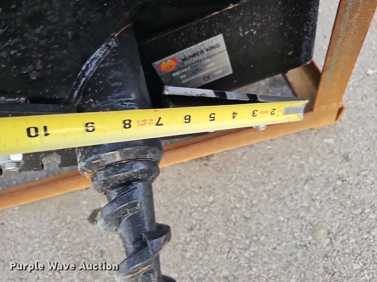 image for item IO9794 2023 Mower King SSECAG-Y  skid steer auger