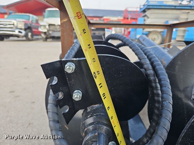 image for item IO9794 2023 Mower King SSECAG-Y  skid steer auger