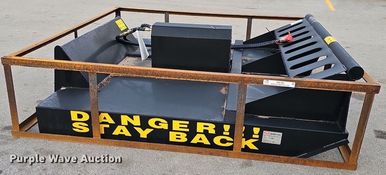 image for item IO9796 2023 Mower King SSRC  skid steer rotary mower