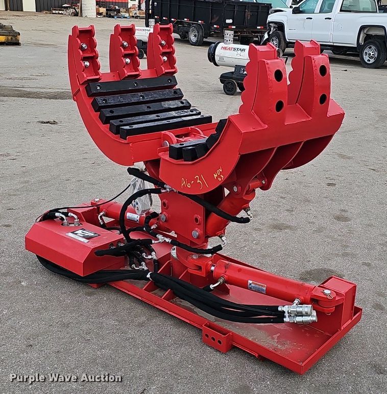 image for item IO9797 Handy Attachments  skid steer pole clamp