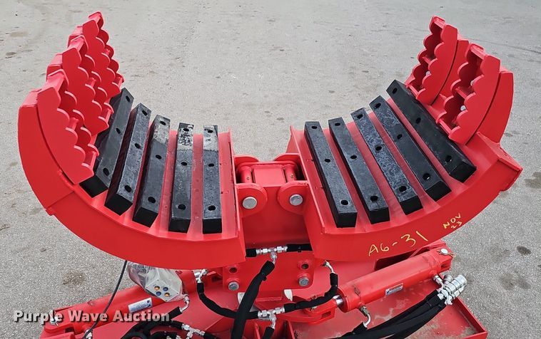 image for item IO9797 Handy Attachments  skid steer pole clamp