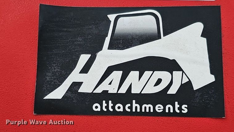 image for item IO9797 Handy Attachments  skid steer pole clamp