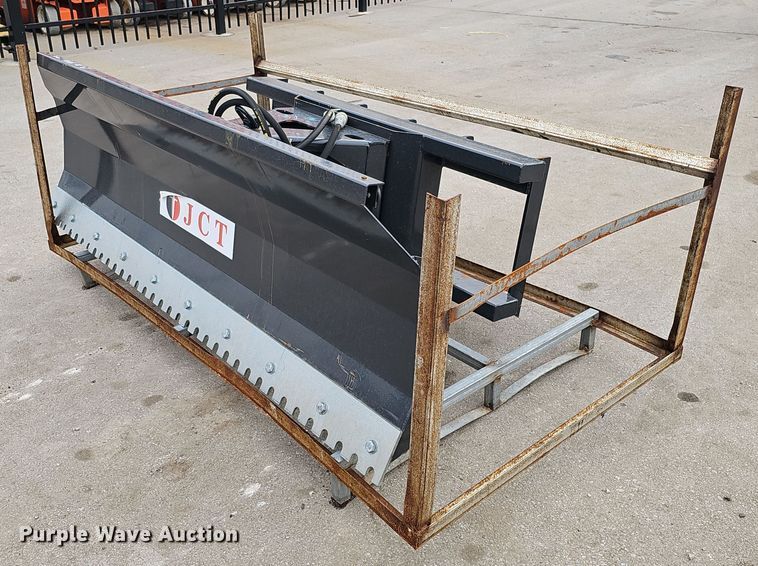 image for item IO9801 JCT Attachments  skid steer dozer blade