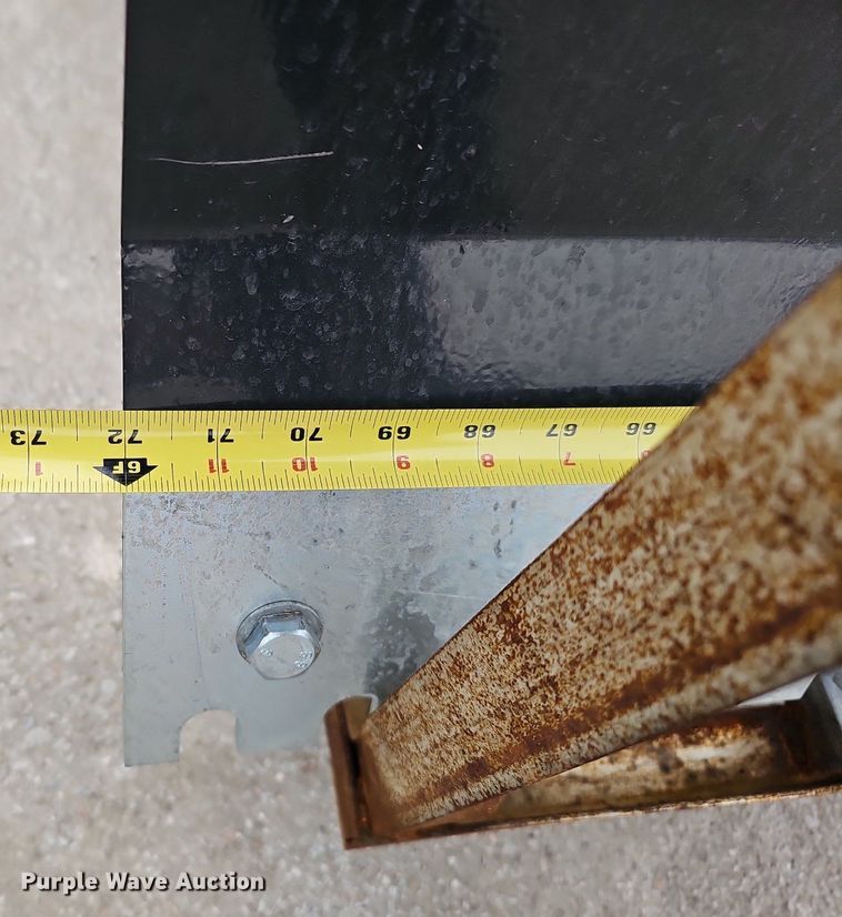 image for item IO9801 JCT Attachments  skid steer dozer blade