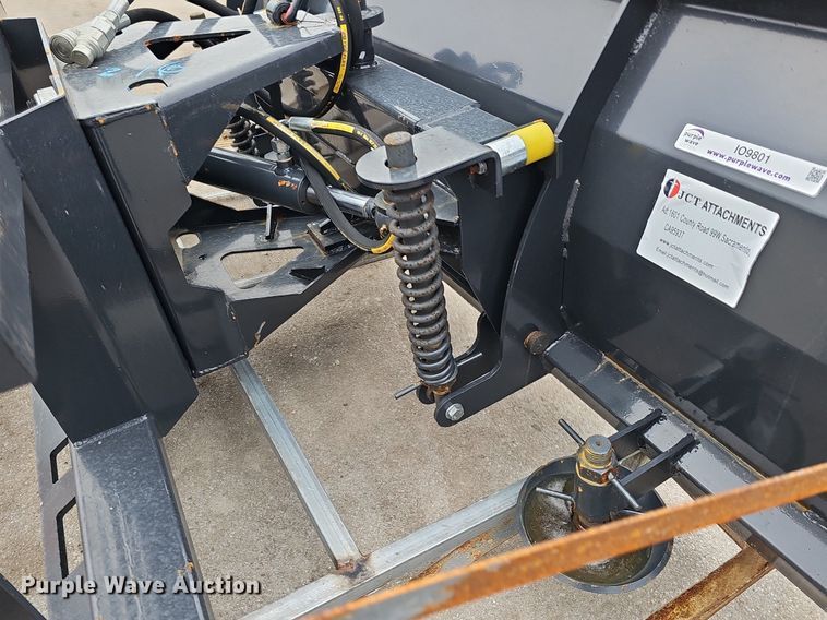 image for item IO9801 JCT Attachments  skid steer dozer blade