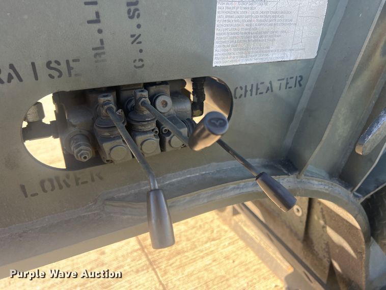 image for item JT9040 2003 X-L 110 HDG  lowboy equipment trailer