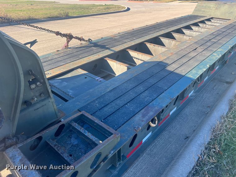 image for item JT9040 2003 X-L 110 HDG  lowboy equipment trailer