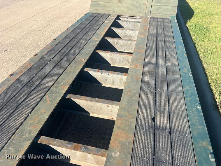 image for item JT9040 2003 X-L 110 HDG  lowboy equipment trailer