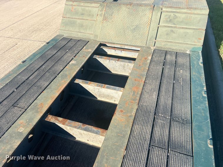 image for item JT9040 2003 X-L 110 HDG  lowboy equipment trailer