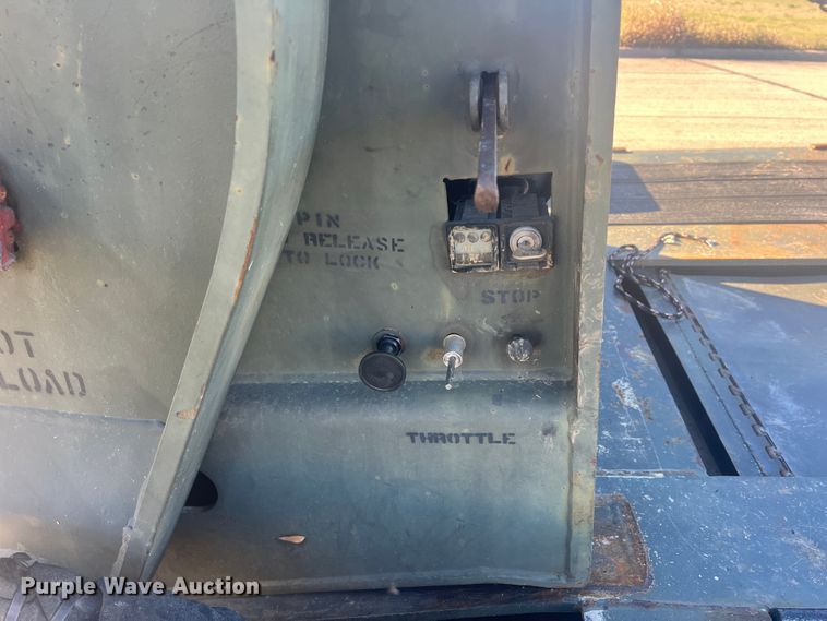 image for item JT9040 2003 X-L 110 HDG  lowboy equipment trailer