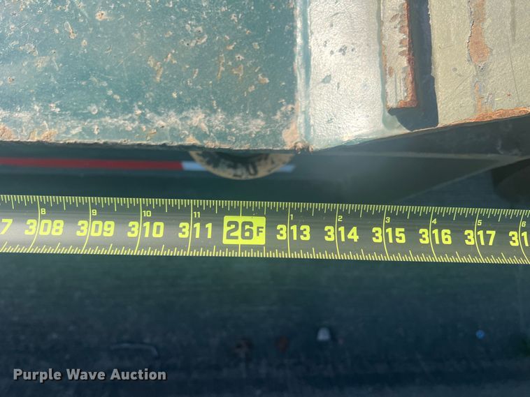 image for item JT9040 2003 X-L 110 HDG  lowboy equipment trailer