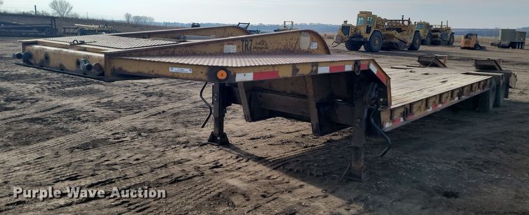 image for item KT9654 1994 Etnyre Lowboy 30  equipment trailer