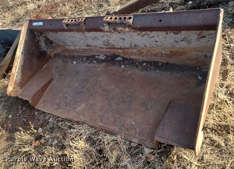 image for item KT9900 (2) skid steer buckets