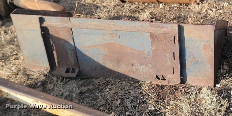 image for item KT9900 (2) skid steer buckets