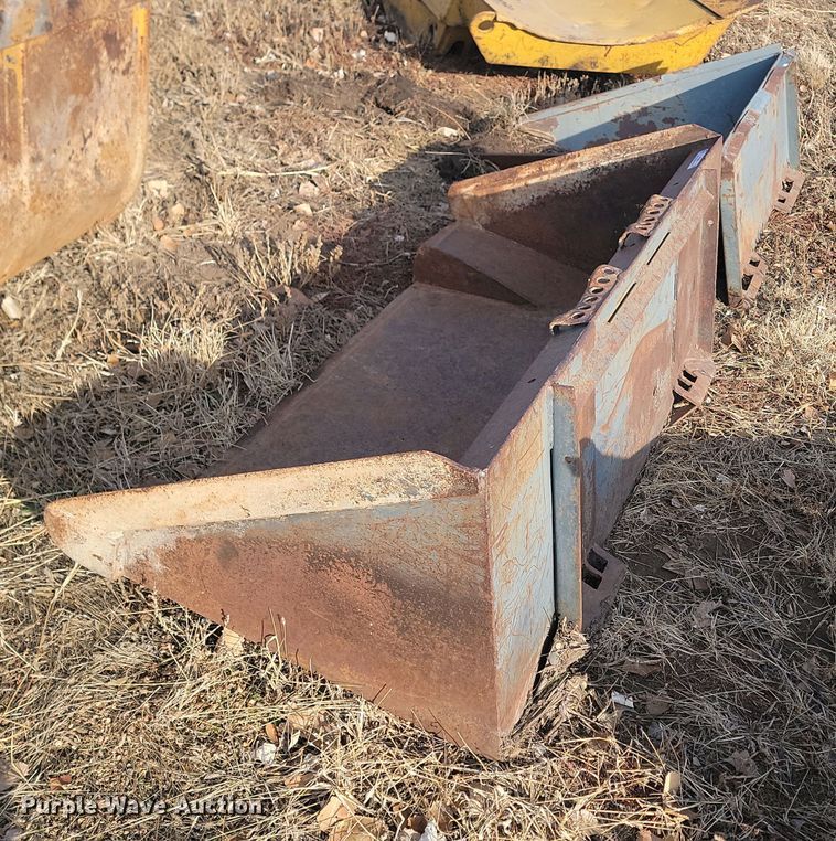 image for item KT9900 (2) skid steer buckets