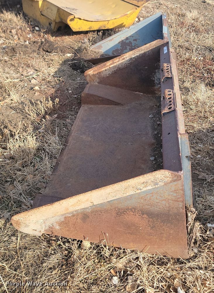 image for item KT9900 (2) skid steer buckets