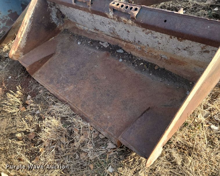 image for item KT9900 (2) skid steer buckets