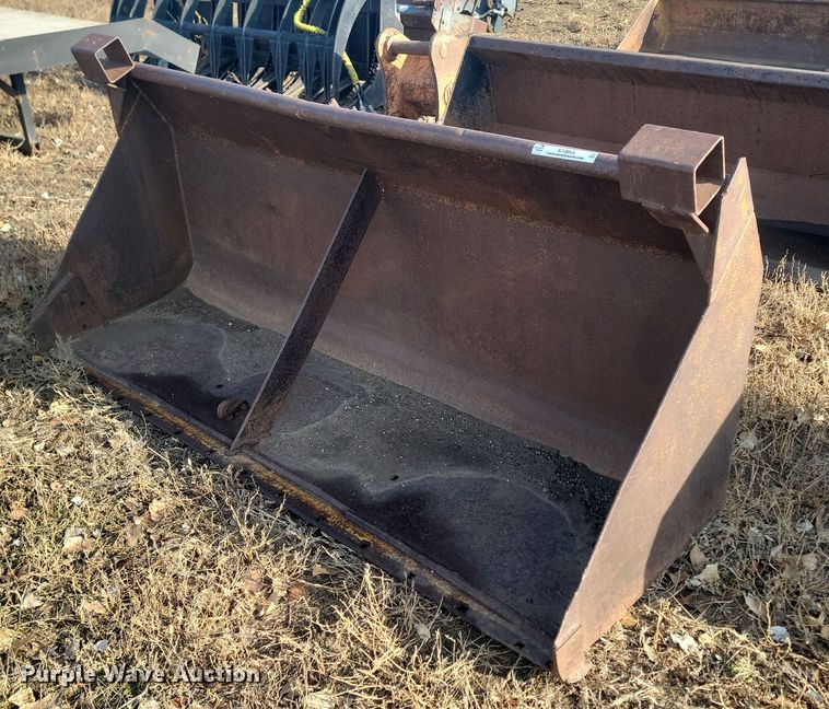 image for item KT9903 84" W skid steer bucket