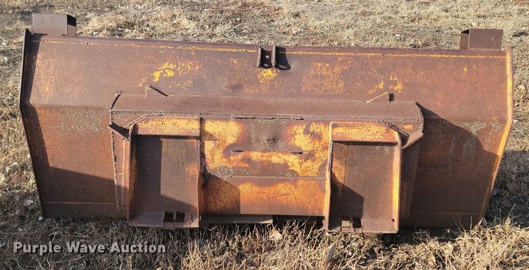 image for item KT9903 84" W skid steer bucket