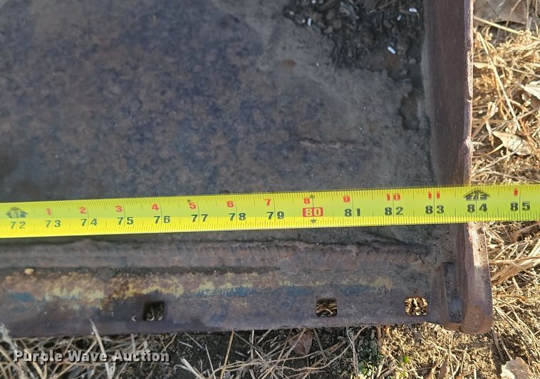 image for item KT9903 84" W skid steer bucket