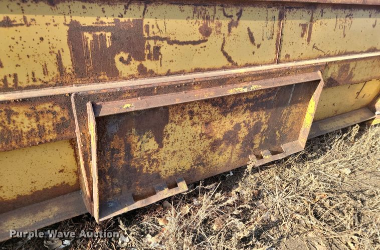 image for item KT9913 120" W skid steer snow pusher