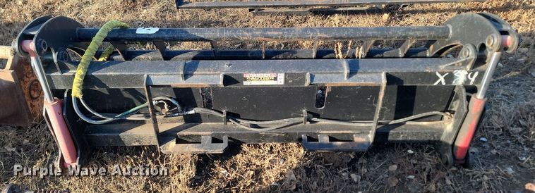 image for item KT9916 84" W skid steer grapple bucket