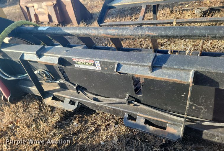 image for item KT9916 84" W skid steer grapple bucket