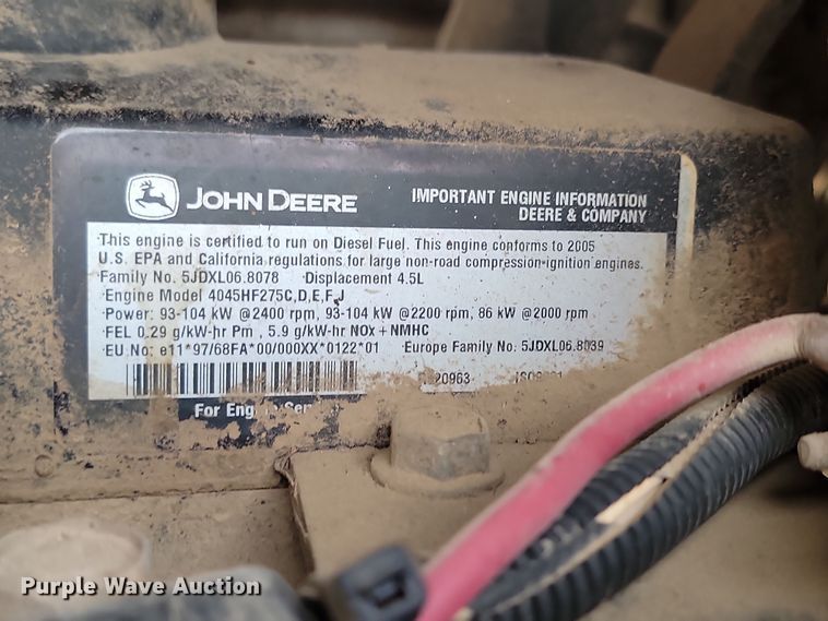 image for item KT9919 2005 Terex TH1056C  telehandler