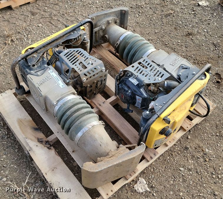 image for item KT9928 (2) Wacker Neuson plate compactors