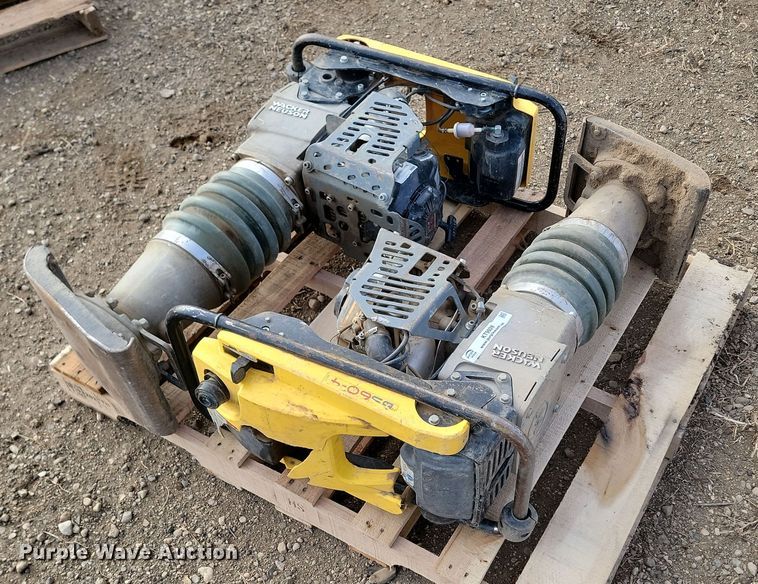 image for item KT9928 (2) Wacker Neuson plate compactors