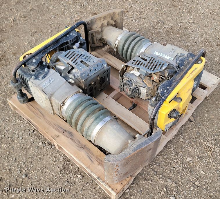 image for item KT9928 (2) Wacker Neuson plate compactors