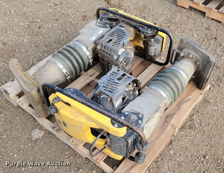 image for item KT9928 (2) Wacker Neuson plate compactors